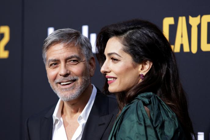 Amal Clooney, George Clooney | George Clooney z ženo Amal | Foto Reuters