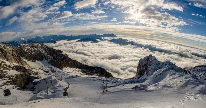 Kanin je edino slovensko visokogorsko in čezmejno povezano smučišče. | Foto: David Štulc Zornik