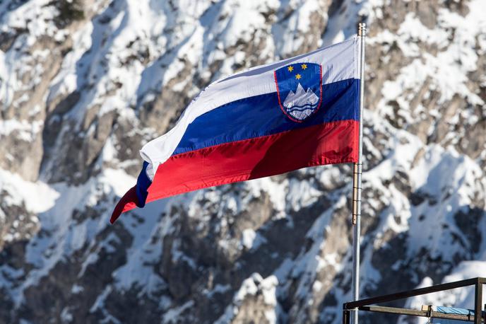 slovenska zastava navijači | V nemirnem 20. stoletju je slovenskemu narodu uspelo ustanoviti lastno državo. | Foto Guliverimage