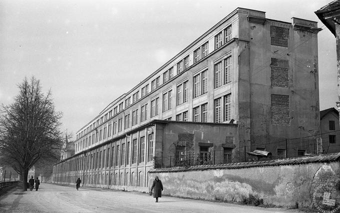 Tovarna koles Rog je začela obratovati leta 1951. (Foto: Milan Pogačar, 1953 hrani: Muzej novejše zgodovine Slovenije). | Foto: 