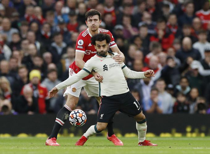 Harry Maguire je imel v obrambi veliko dela. | Foto: Guliverimage/Vladimir Fedorenko