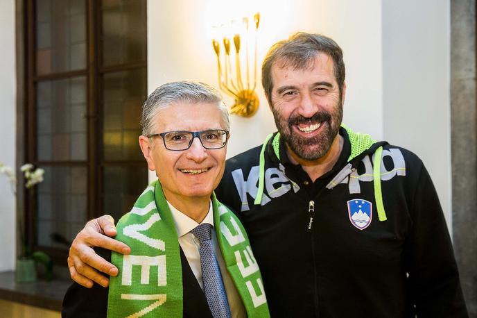 Franjo Bobinac: | Franjo Bobinac je zadovoljen z delom selektorja članske reprezentance Veselinom Vujovićem. | Foto Vid Ponikvar