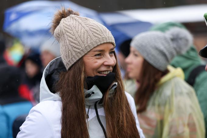 V Kranjski Gori se je mudila tudi Tina Maze. | Foto: Filip Barbalić/www.alesfevzer.com