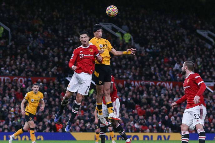 Manchester United, Wolverhampton, Cristiano Ronaldo | Wolvesi so ugnali Man United. | Foto Guliverimage