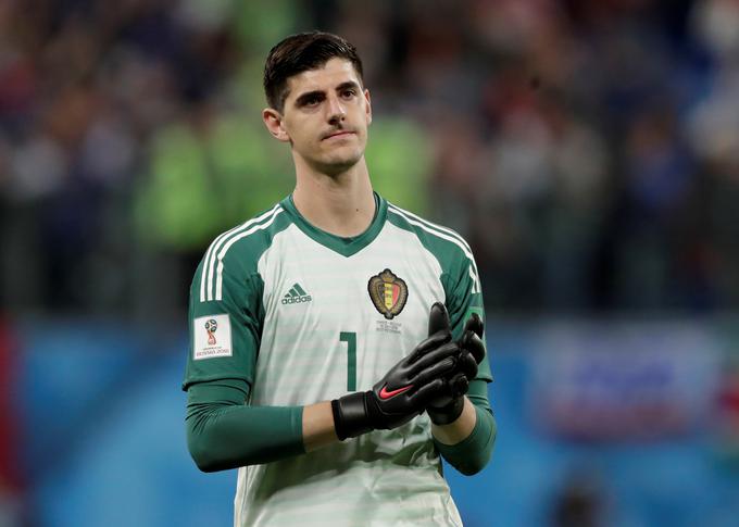 Belgijec Thibaut Courtois je bil izbran za najboljšega vratarja tekmovanja. Z rdečimi vragi je osvojil tretje mesto, kjer je bil še drugič na SP 2018 boljši od Anglije. | Foto: Reuters