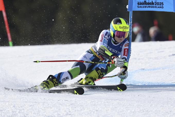 Neja Dvornik je po finalni vožnji dejala, da ima že vso sezono težave s kolenom. | Foto: Guliverimage