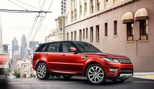 Range rover sport - sedem sedežev in pol tone manjša masa