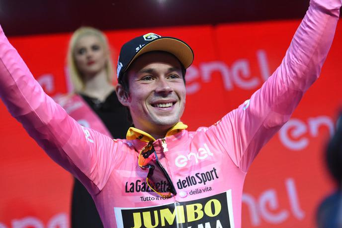 Giro 2019 Primož Roglič | Primož Roglič v rožnati majici na Giru 2019. | Foto Guliver Image