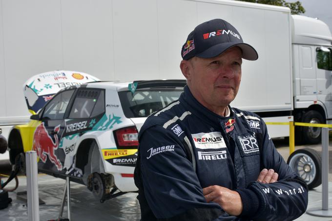 Raimund Baumschlager je legenda avstrijskega relija in danes za Kreisel Electric razvija električni dirkalnik na osnovi škode fabie rally2. | Foto: Harald Ilmer