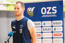 trening slovenske odbojkarske reprezentance