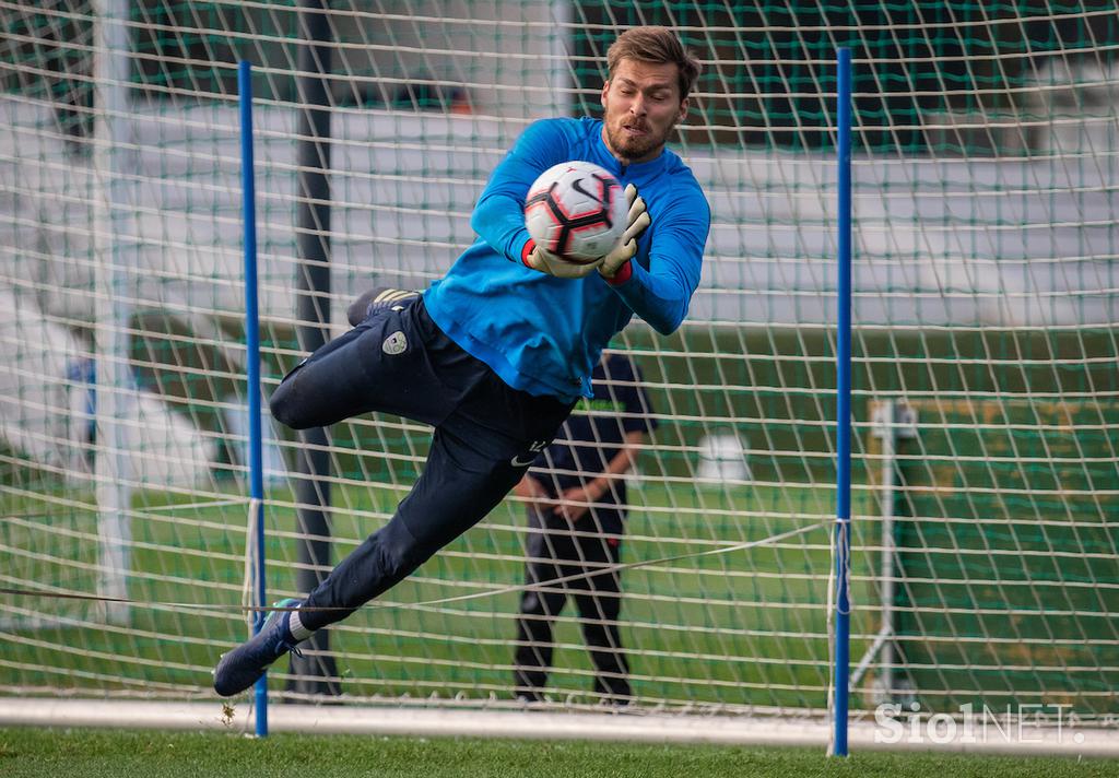 Slovenska nogometna reprezentanca Trening