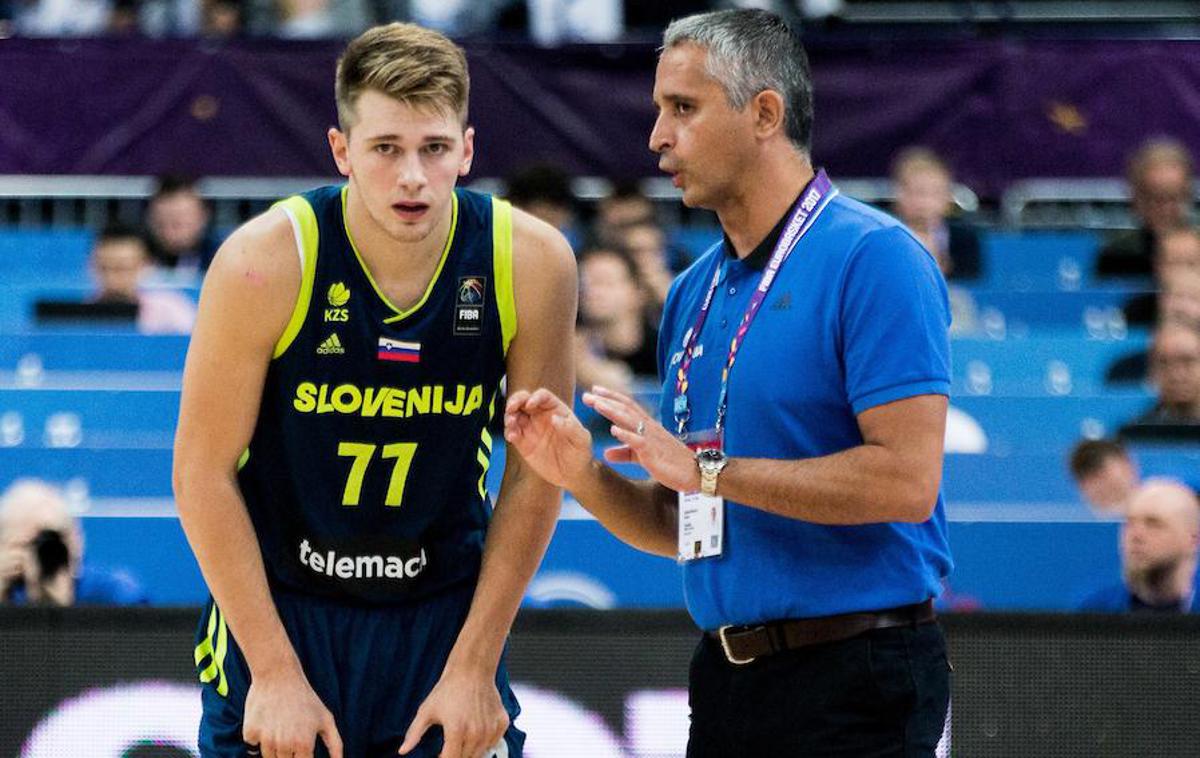 Kokoškov Dončić | Igor Kokoškov in Luka Dončić sta najprej sodelovala pri slovenski reprezentanci, nato še pri Dallas Mavericks. | Foto Vid Ponikvar