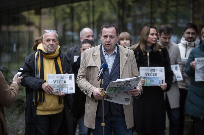 Shod pred stavbo RTV SLO | Foto: Bojan Puhek