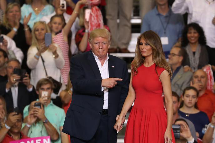 donald trump, melania trump | Foto Getty Images