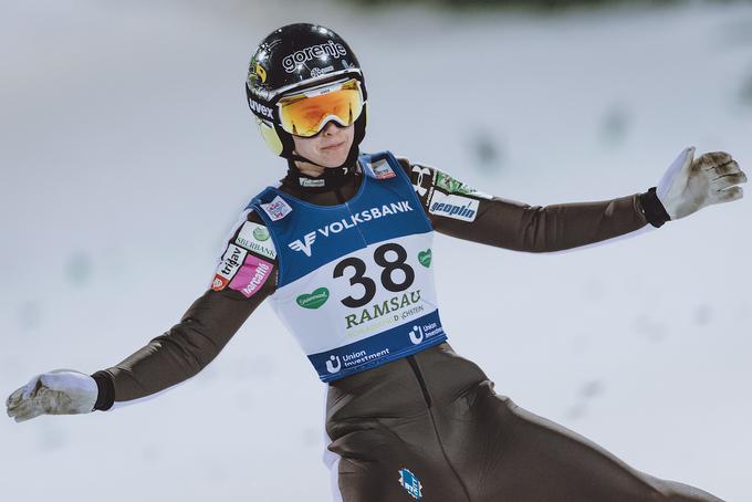 Urša Bogataj je tretja skakalka svetovnega pokala. | Foto: Sportida