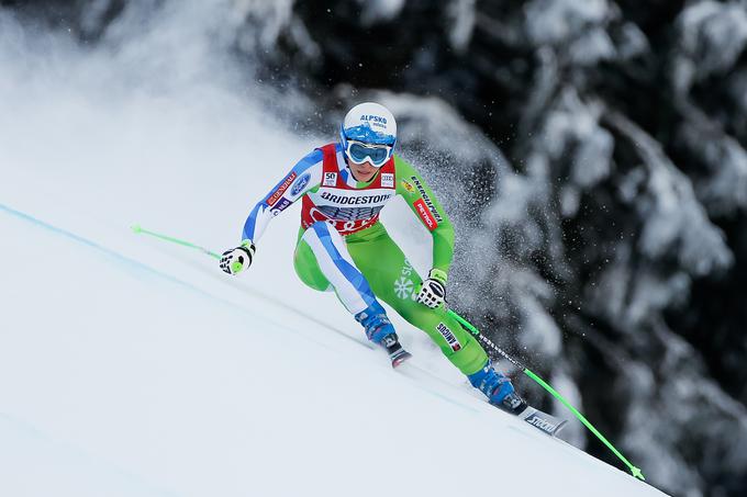 21. 1. 2017, Garmisch-Partenkirchen (8. mesto): z zvitim gležnjem med deseterico | Foto: Sportida