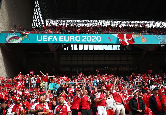 Stadion Parken bo v petek razprodan že 13. zapored na reprezentančni tekmi. Dvoboj v Köbenhavnu bo tako spremljalo okrog 38 tisoč gledalcev. | Foto: Reuters