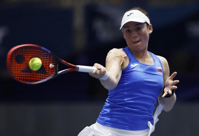 Tamara Zidanšek je trenutno naša najboljša igralka na lestvici WTA. | Foto: Reuters