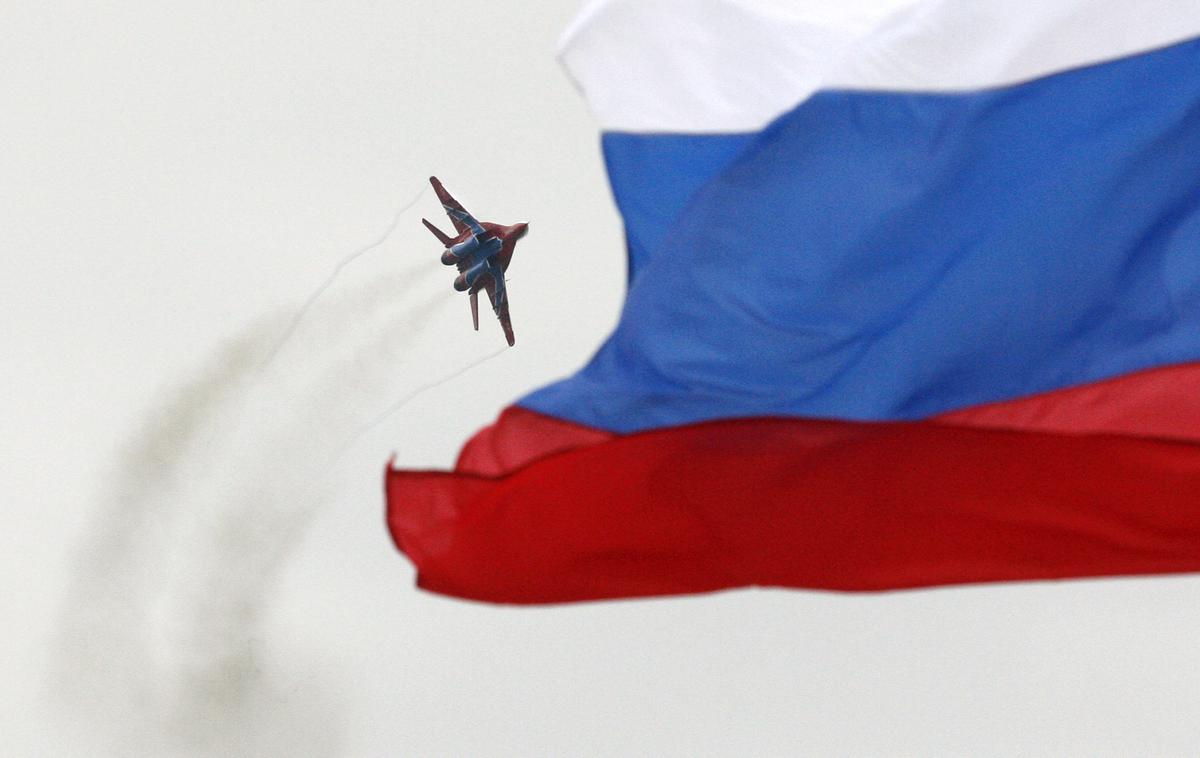 Mig | Po poročanju neodvisnega beloruskega medija Hajun je rusko letalo MiG-31K, opremljeno z raketami, vzletelo z vojaškega letališča Mačulišči v Belorusiji. | Foto Reuters