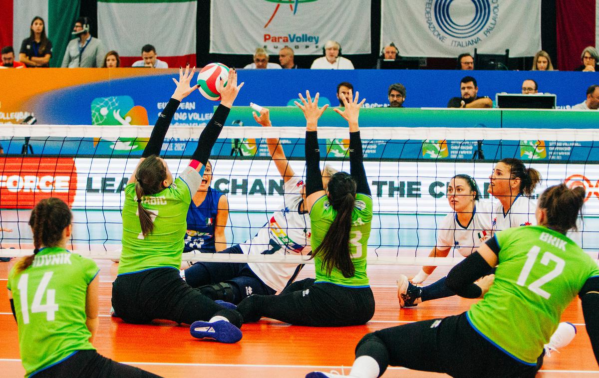 Odbojka Sede | Slovenke se bodo v odbojki sede v skupini pomerile s Kanado, Brazilijo in Ruando. | Foto ParaVolley Europe