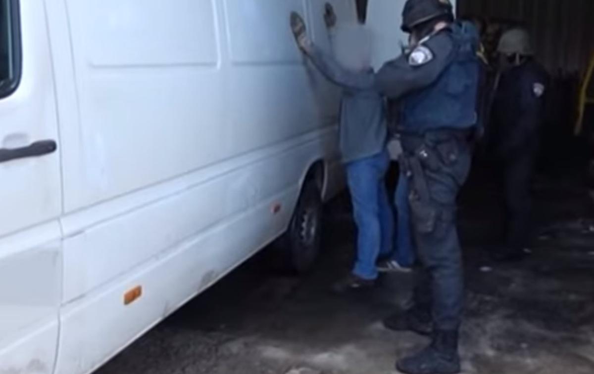 Policijska akcija na Reki | Foto YouTube