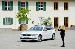 BMW 5 touring – udobni ultramaratonec z visoko tehnično izobrazbo #video