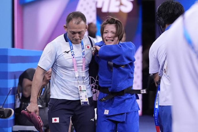 Uta Abe | Uta Abe je v solzah sklenila olimpijski nastop. | Foto Guliverimage