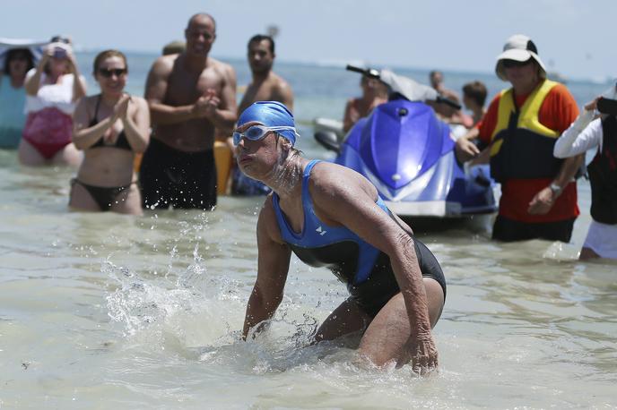 Diana Nyad | Diana Nyad je leta 2013 preplavala razdaljo od Kube do Floride. | Foto Guliverimage