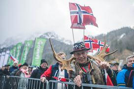 Planica 2023, navijači, petek