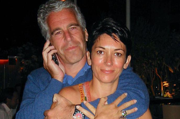 Ghislaine M | Ghislaine Maxwell z Jeffreyjem Epsteinom | Foto Profimedia