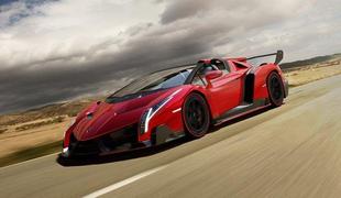 Lamborghini veneno roadster – za devet izbrancev s 3,3 milijona evri