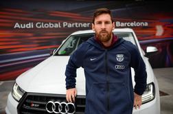 Messi nič več z audijem? Dobil naj bi španskega športnika.