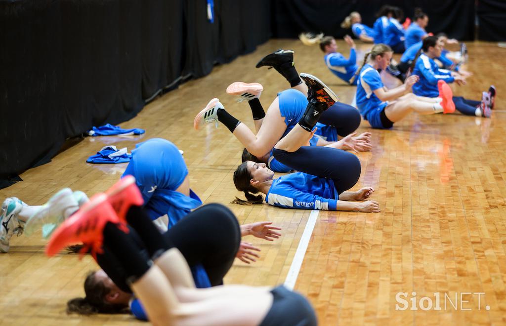 Trening ženske rokometne reprezentance