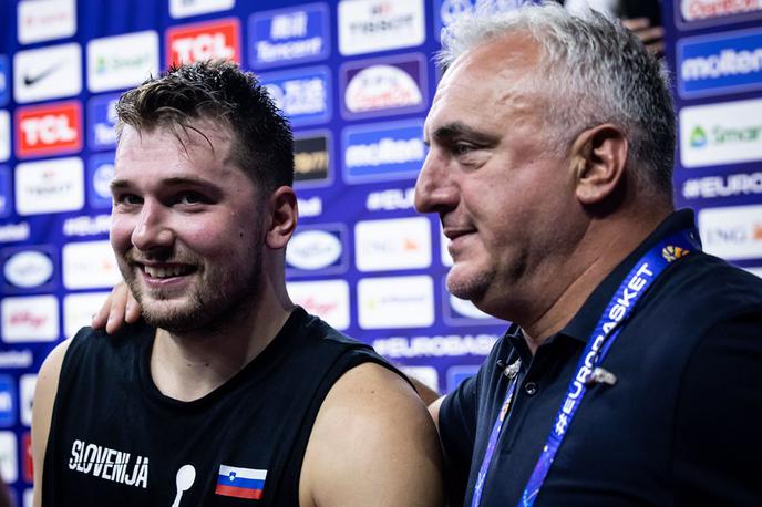 Luka Dončić Saša Dončić | Saša Dončić uživa ob Lukovih predstavah, zlasti pa ob njegovem nasmehu na obrazu. Takrat je njegovo srce najbolj toplo, izpostavlja. | Foto FIBA