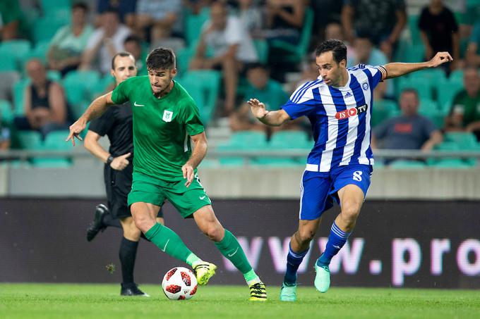 Rok Kronaveter je proti finskemu prvaku povišal vodstvo na 2:0. | Foto: Urban Urbanc/Sportida