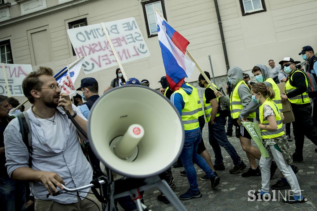 Protesti v Ljubljani