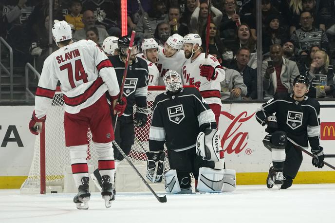 LA Kings - Carolina Hurricanes | LA Kings so izgubili proti Carolina Hurricanes. | Foto Guliverimage