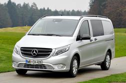 Mercedes-benz vito – pogonska pestrost in majhna poraba za mobilnost slovenskega podjetništva