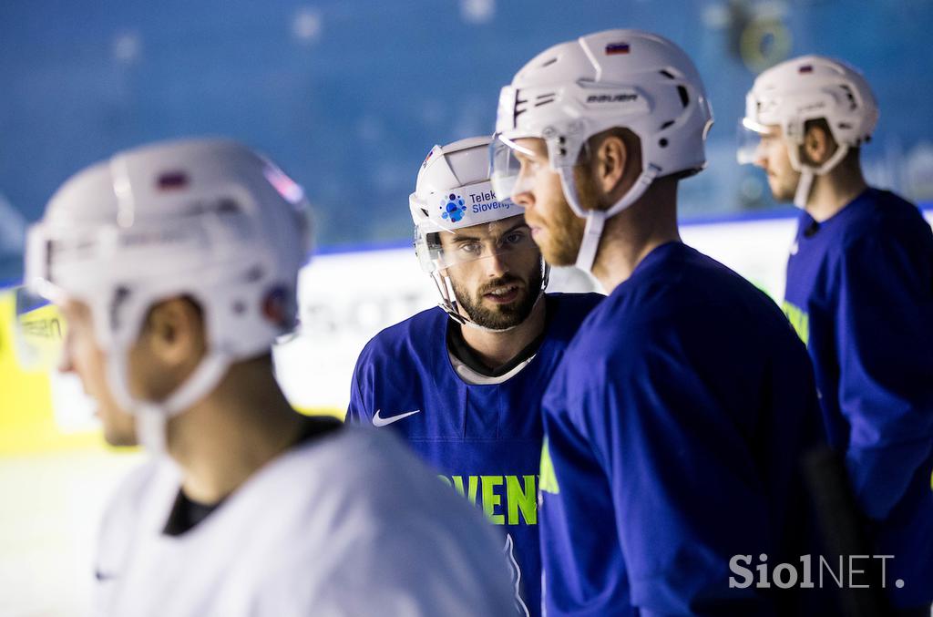 slovenska hokejska reprezentanca trening