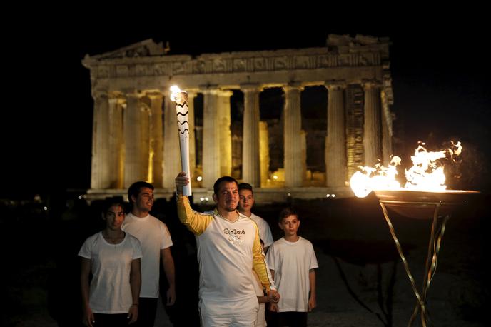 olimpijski ogenj | Foto Reuters