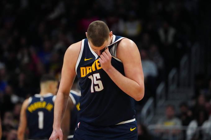 Nikola Jokić je moral z Denverjem priznati premoč Sacramentu. | Foto: Reuters