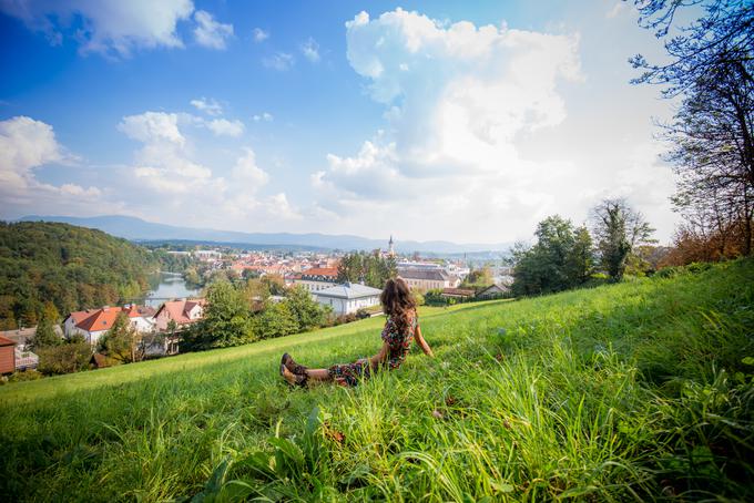 Novo mesto iz Marofa (arhiv VisitDolenjska) | Foto: 