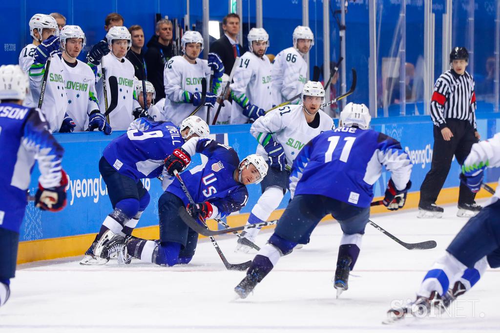 slovenska hokejska reprezentanca ZDA OI