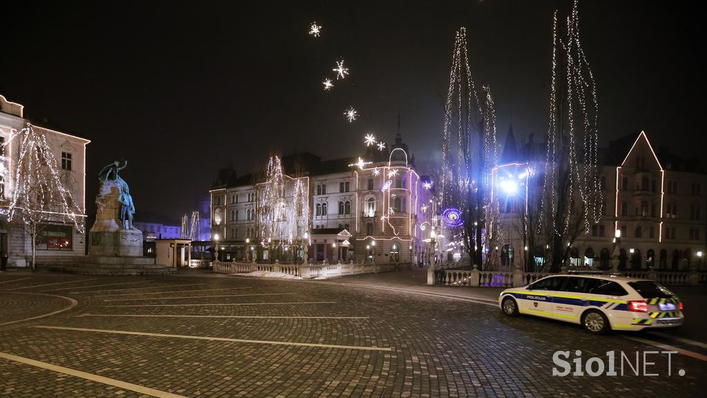 Silvestrski večer v Ljubljani