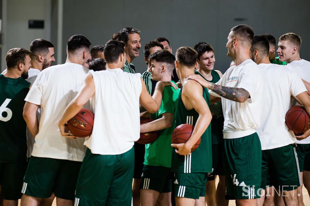 Cedevita Olimpija trening