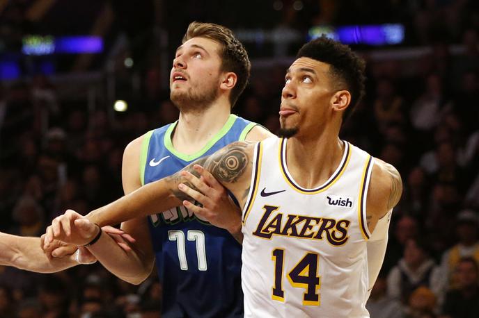 Dončić in Green | Ljubljanska znanca: Luka Dončić in nekdanji košarkar Olimpije Danny Green | Foto Getty Images