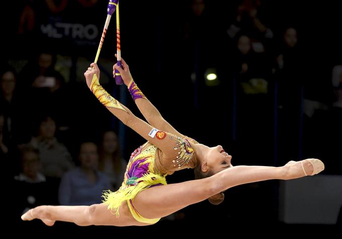 Pričakovano je slavila Dina Averina. | Foto: Reuters