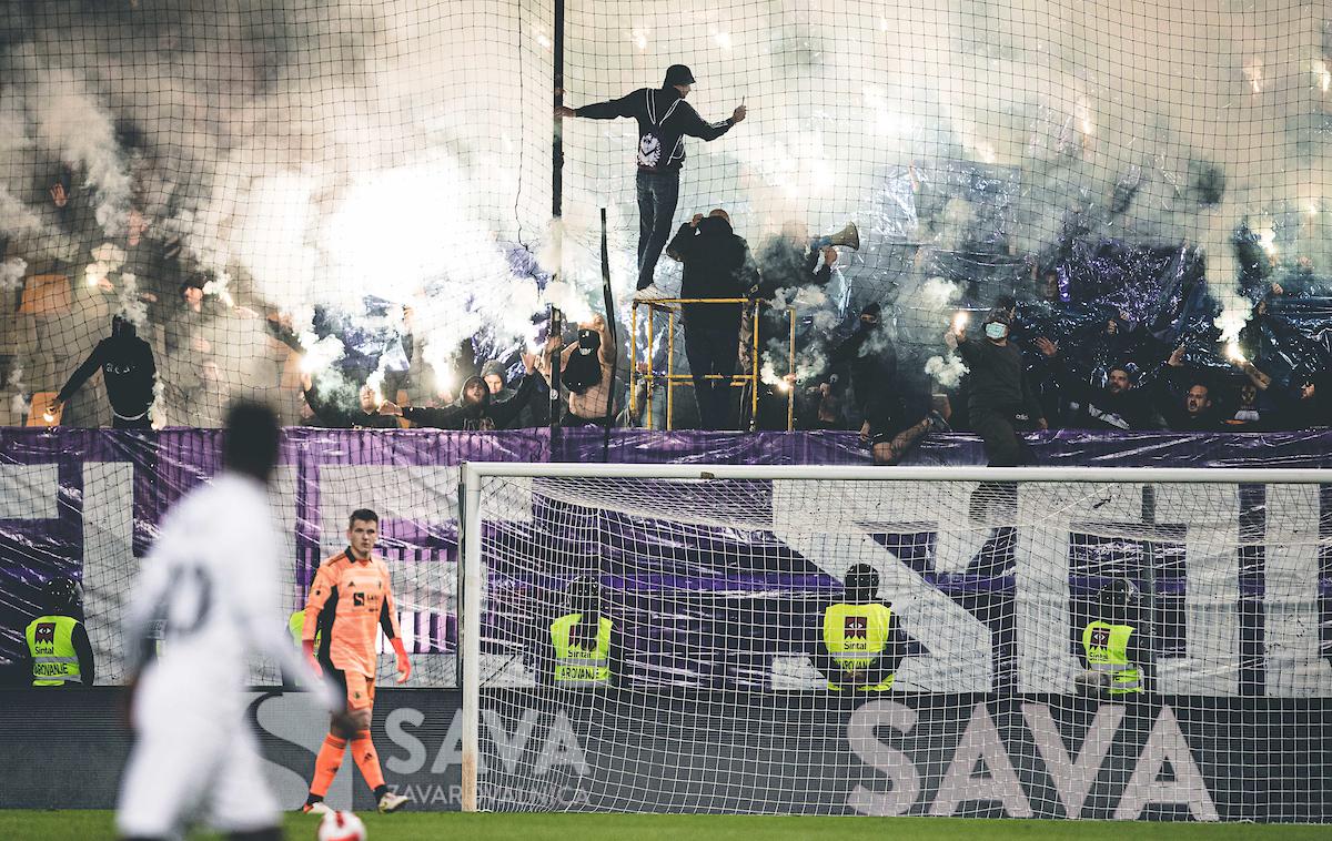 Maribor - Olimpija, 1. SNL | Na večnem derbiju v Ljudskem vrtu navijači niso videli zadetkov. | Foto Grega Valančič/Sportida