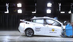 Euro NCAP: toyota prius s petimi zvezdicami, suzuki baleno z le tremi