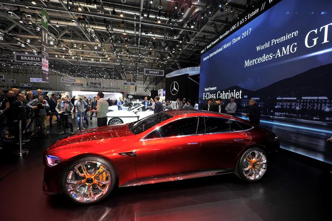 Mercedes AMG GT concept | Foto: Jure Gregorčič